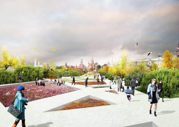 Ландшафтный парк Зарядье