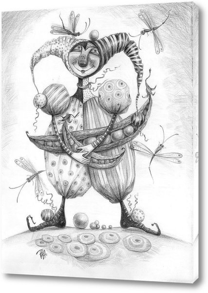 Шут гороховый фразеологизм