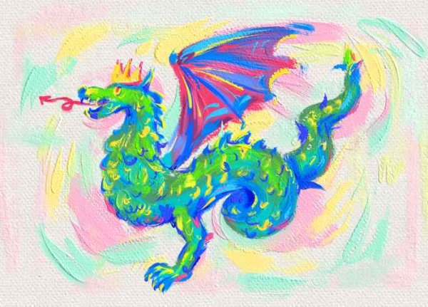 Мультяшный Зилант