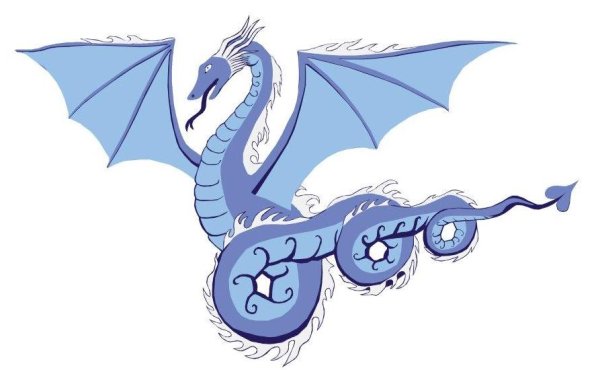 Казанский дракон Зилант картинки для срисовки