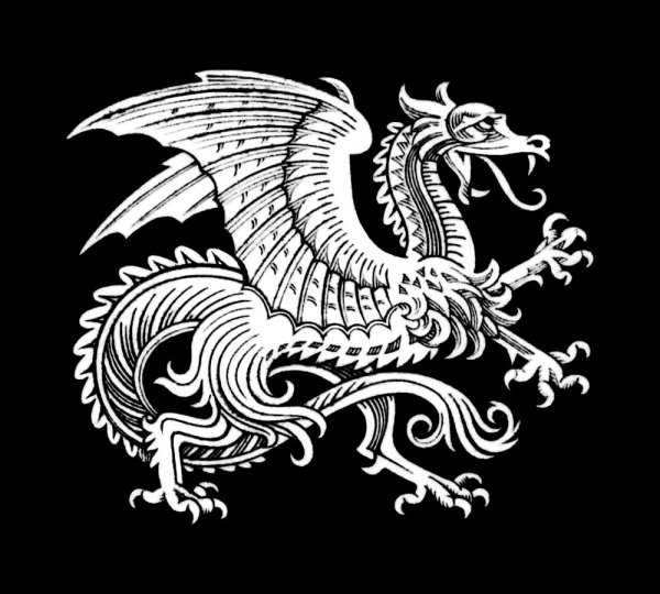 Огнедышащий дракон Бестиарий