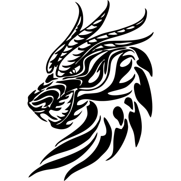 Трибал драконы