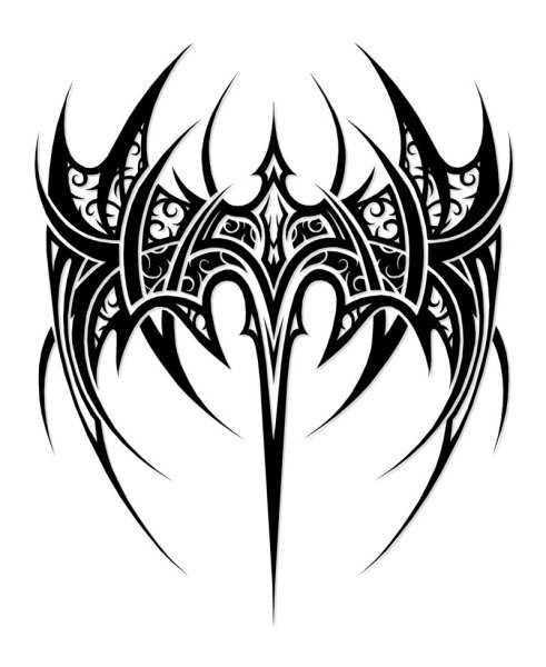 Демонические узоры тату