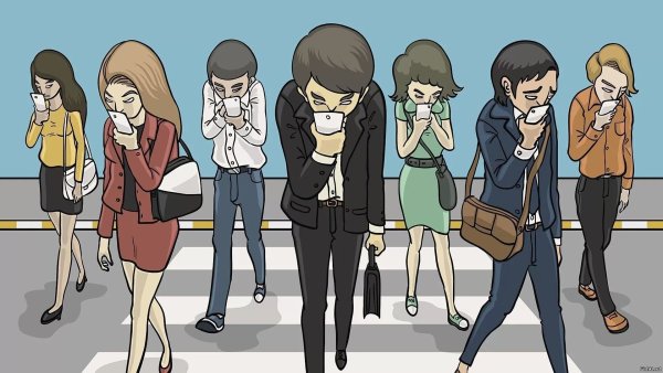 Зависимость от телефона