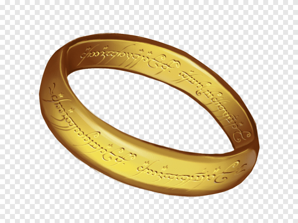 Нарисовать золотое колечко