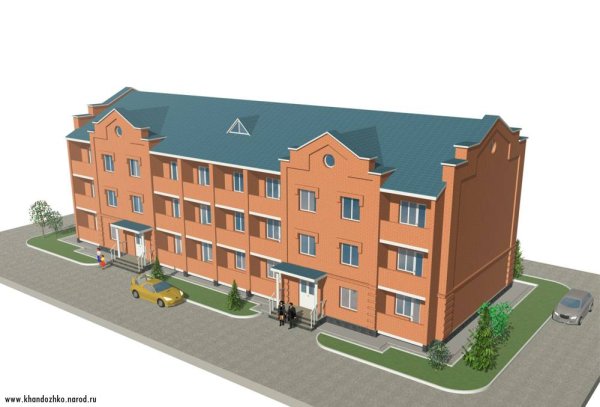 Пятиэтажный дом для детей