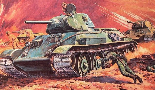 Танк т-34 ВОВ