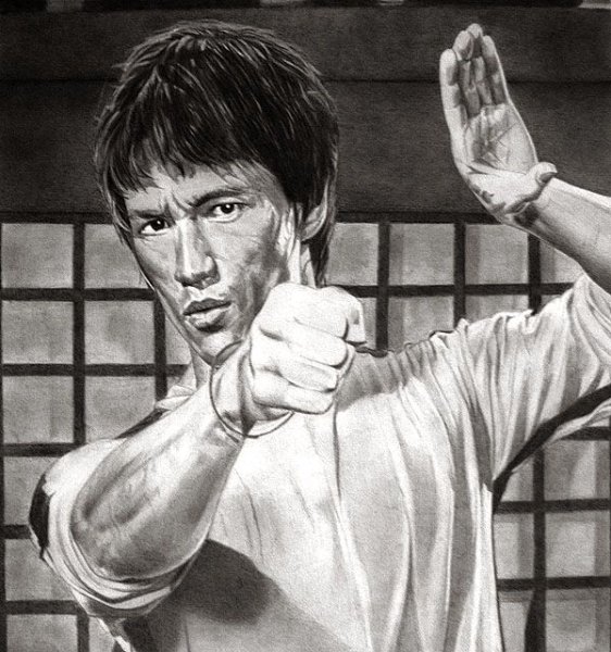 Брюс ли портрет