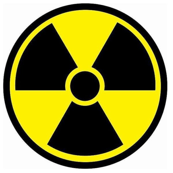 Знак радиации Чернобыль
