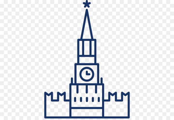 Куранты Спасская башня вектор