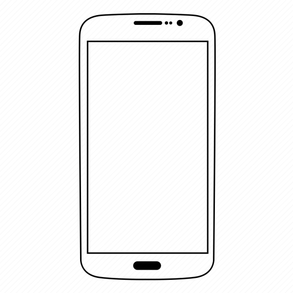 Раскраска смартфон