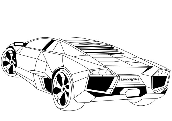 Lamborghini Aventador lp700-4 эскизы