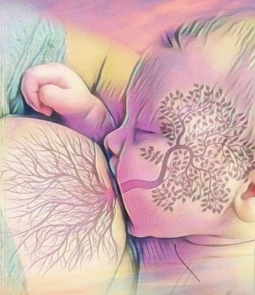 Кормление грудью рисунок