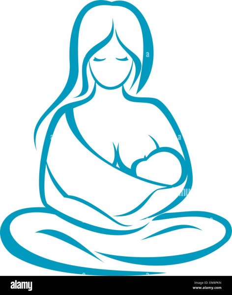 Мультяшный грудное вскармливание