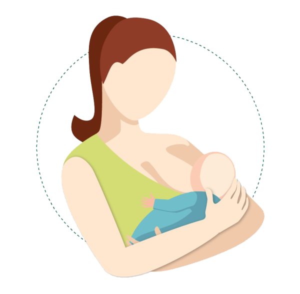Грудное вскармливание иллюстрации