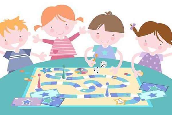 Изображение детей, играющих в настольную игру