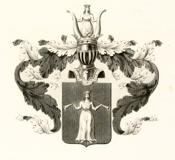 Герб семьи Троекуровых и Дубровских