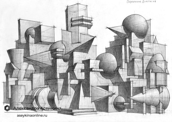 Вступительные испытания архитектурная Графика МГСУ