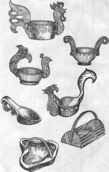 Ковш черпак с Чукотки 19 век