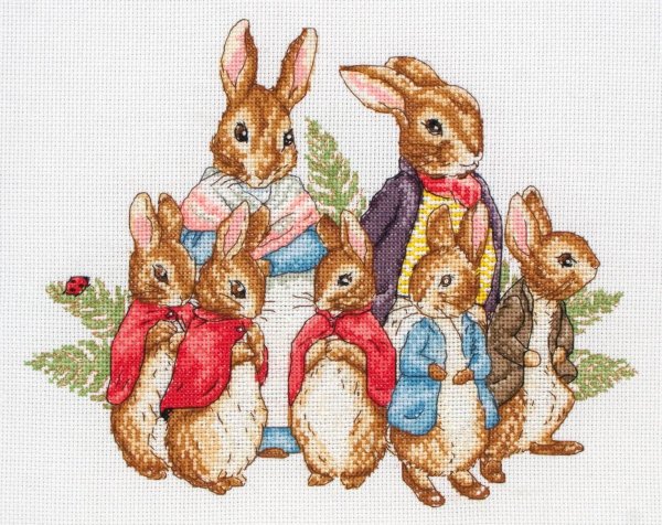 Beatrix Potter вышивка
