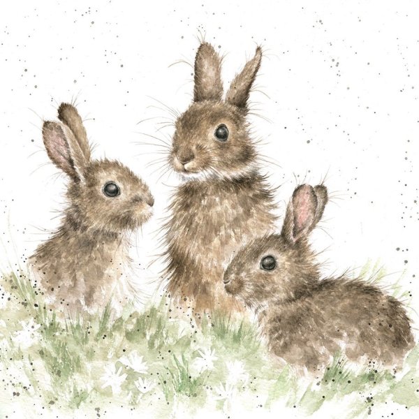 Заяц для декупажа