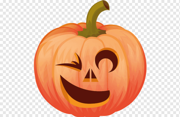 Веселая тыква стикер