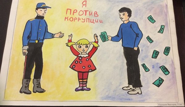 Мы против коррупции рисунки