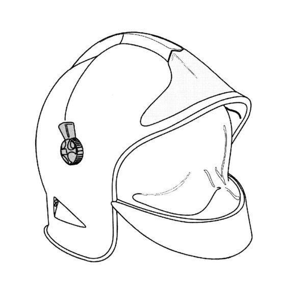 Каска пожарного