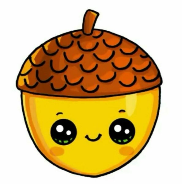 Милая еда с глазами