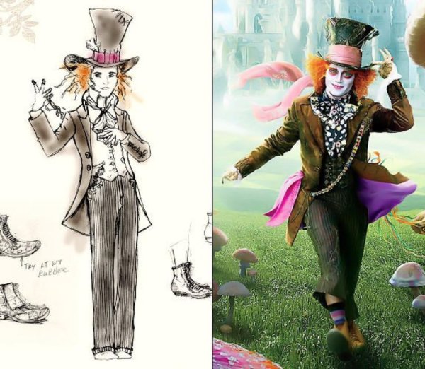 Шляпник Алиса в стране чудес в полный рост