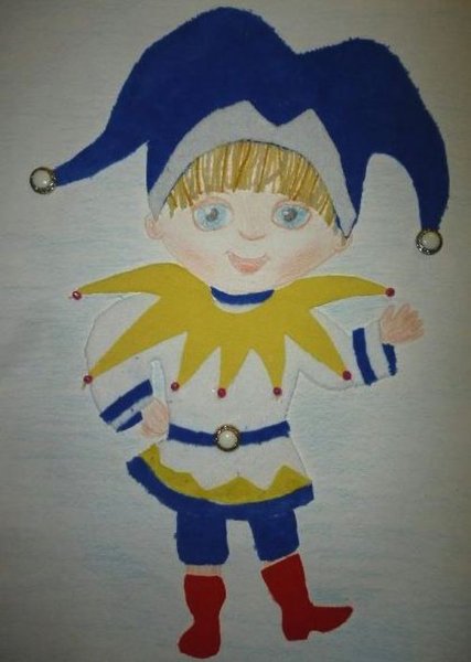 Петрушка рисунок