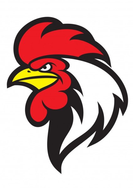 Нарисовать голову курицы