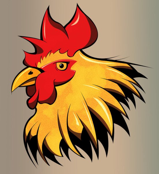 Портрет петуха