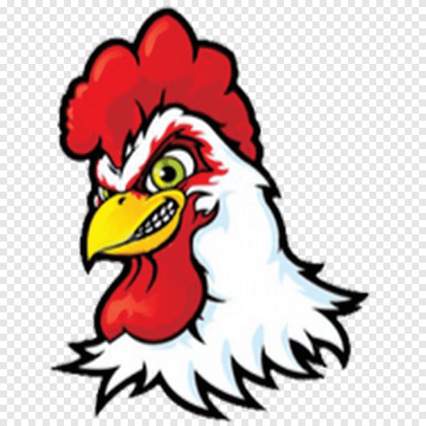Голова петуха мультяшное