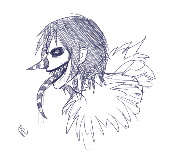 Крипипаста Джек для срисовки