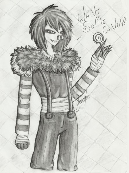 Крипипаста Джек для срисовки