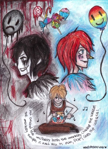 Смеющийся Джек крипипаста Радужный