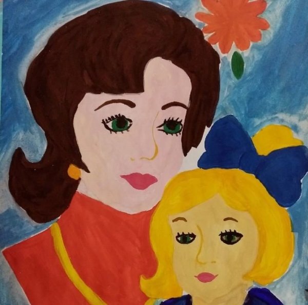 Портрет ко Дню матери