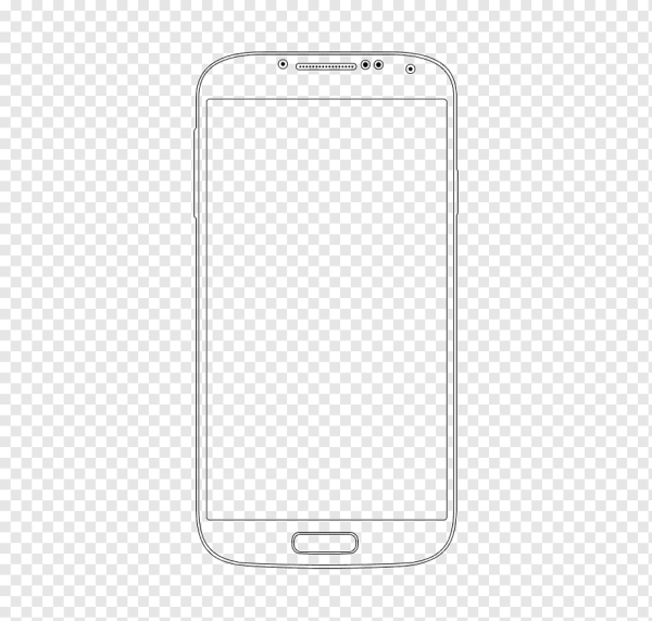 Экран смартфона вектор