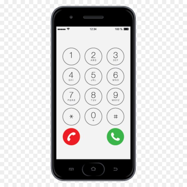 Набор номера на айфоне