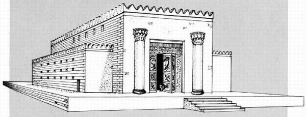 Храм Соломона в Иерусалиме рисунок