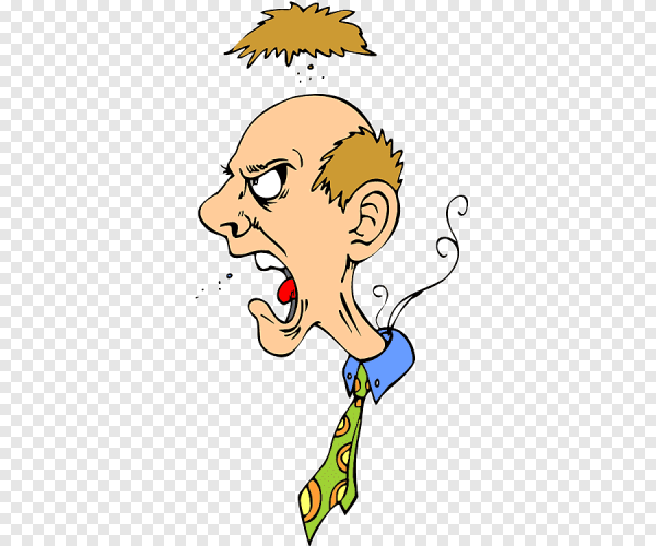 Злой человек мультяшный