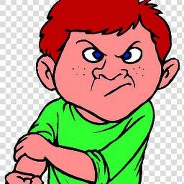 Злой человек для детей