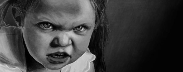 Злой ребенок картина