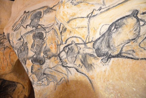 Росписи. Пещера Шове. Франция. Палеолит.