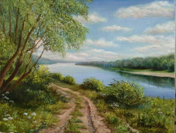 Картина реки Печора