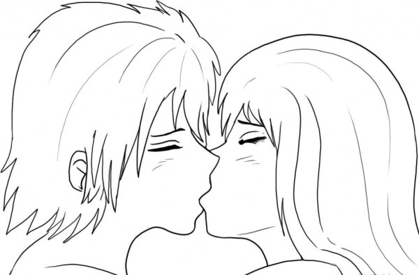 Рисунки для срисовки любовь