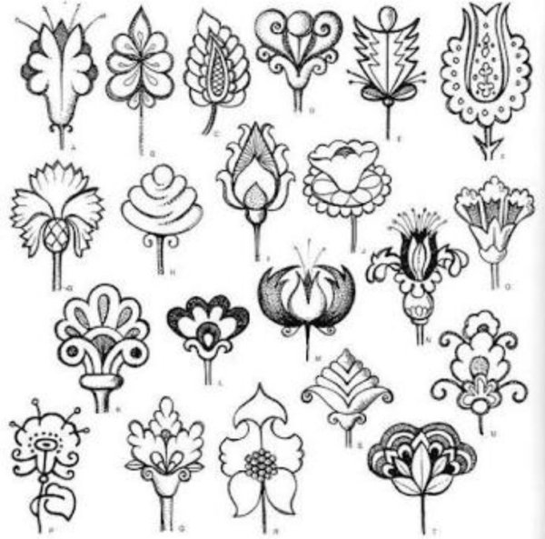 Кленовый лист Зентангл