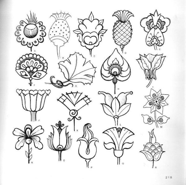 Стилизация растений