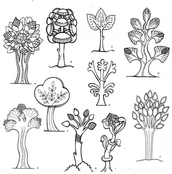 Стилизация растений Грэхем Лесли